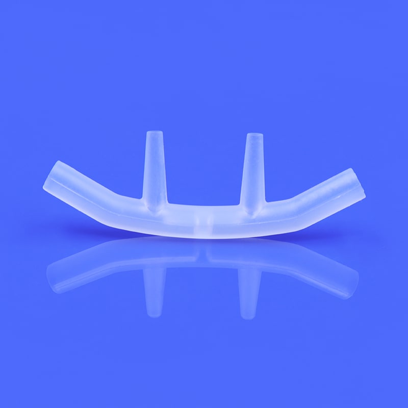 Custom Silicone Nasal Cannula / Silicone Nasal Oxygen Tube